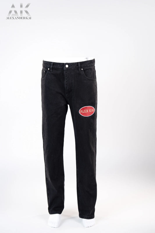 Alex Kai Black Denim Jeans AlexanderKai